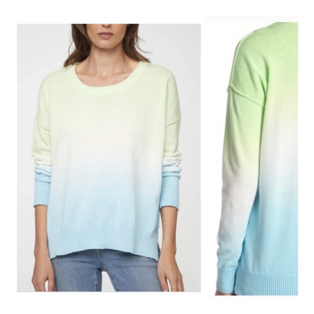 Beachlunchlounge Ombre Dip Dye Sweater Size Small NWT
